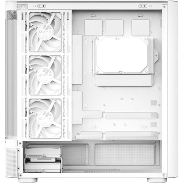 Xyz pc gear quantum pro midi tower cover (hvid | vindue)
