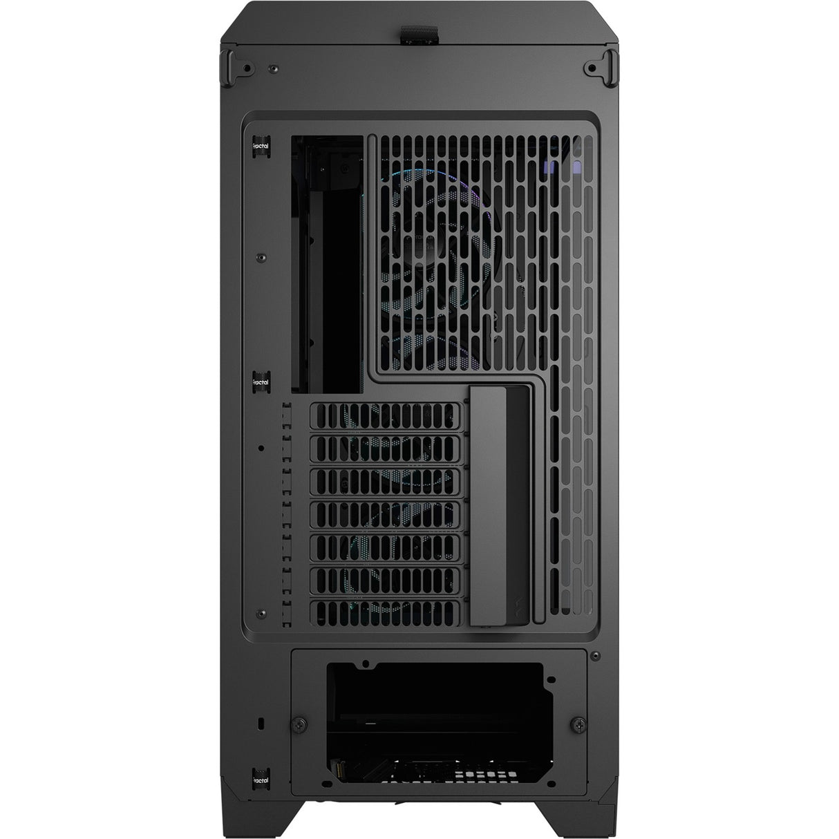 Fractal design meshify 3 xl ambience pro rgb stort tårnhus (sort | 2x usb-a | 1x usb-c | rgb | hærdet glas)