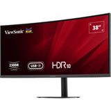 Viewsonic VA3820C UWQHD+ 21:9 buet skærm med USB-C hub 38 ultrawide (sort, 2x HDMI, 1x Displayport, USB-C, USB-B)