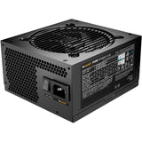 Vær stille! ren effekt 13 m modulær 850 watt strømforsyning (sort, 1x 12v-2x6, 4x pcie)