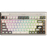 Iqunix og80 hitchhiker wireless mechanical keyboard (gray, us layout (qwerty), cherry mx silent red, 80% (tkl), rgb leds, hot-swappable, pbt, 2.4ghz | bluetooth 5.1 | usb-c)