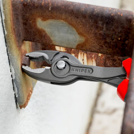 Knipex greb foran | længde 200 mm | polerede flerkomponentskeder | sort fosfateret | 1 stk - 82 02 200 - 82 02 200