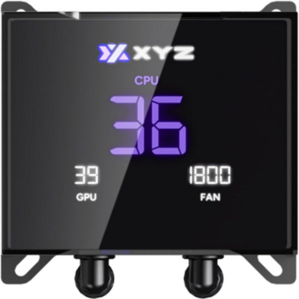 Xyz pc gear hydrotemp aio 360 vandkøling (sort, argb, pwm)