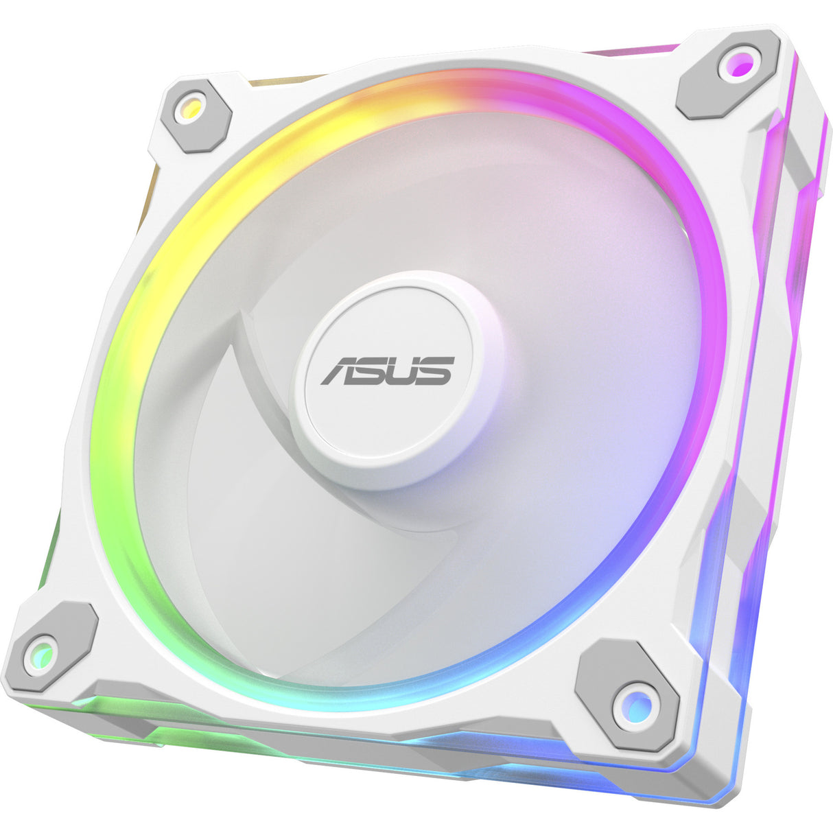 Asus prime mr120 argb reverse ventilator - triple pack case fans (hvide, 3 styk, 120 x 120 x 28 mm, 3 styk)