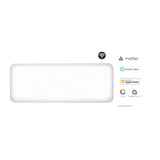 Møllestål wifi panelvarmer pa1300wifi4, 1300 watt konvektor (hvid, wifi 2,4 ghz (wifi 6), bluetooth 5.2, zigbee 3.0 + app)