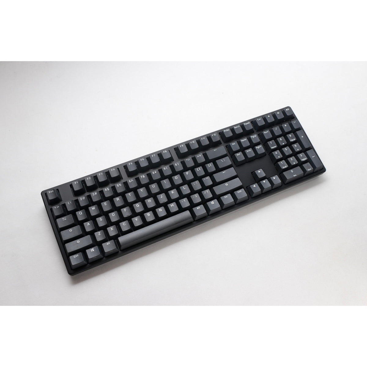 Ducky origin phantom black, tastatur (sort, us-layout, cherry mx red, hot swap, pbt double-shot keycaps)