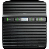 Synology diskstation ds423 nas (sort, 2x rj-45, 2x usb-a 3.2 (5 gbit s))