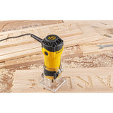 Stanley 550w kantfræser (gul sort)