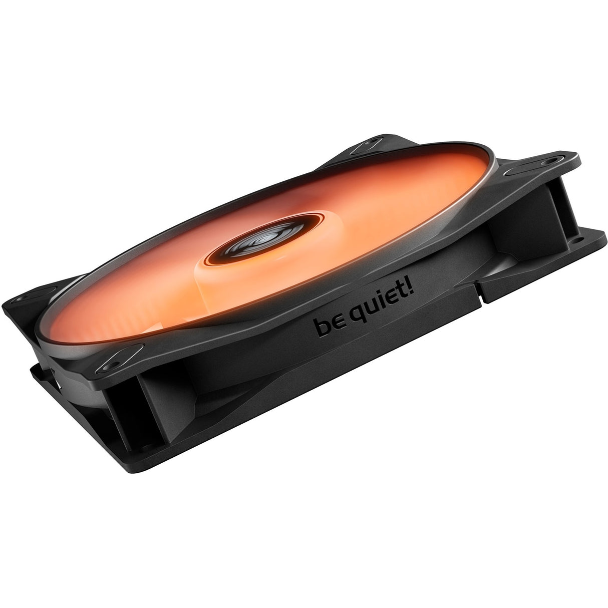 Vær stille! light wings lx pwm rgb case ventilator (sort, 140 x 140 x 25 mm)