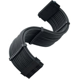 Silverstone sst-pp07e-mbb forlængerkabel (sort)