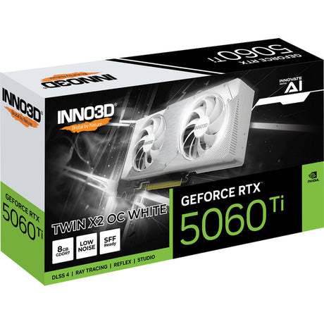 Inno3d n506t2-08d7x-193075w geforce rtx™ 5060 ti 8gb twin x2 oc hvid