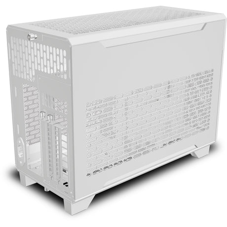 Thermaltake tr100 snow mini tower behuizing (wit | 2x usb-a | 1x usb-c)