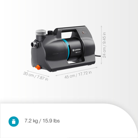 Gardena hydrofoorpomp 4600 silent (grijs, 600 watt)