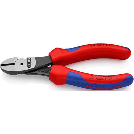 Knipex power side skæretænger 74 02 140 skæretang (rød)