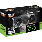 Inno3d geforce rtx 5070 x3 oc grafikkort (dlss 4, 3x skærmport, 1x hdmi 2.1)