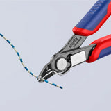 Knipex 7841125 super-knips præcision sideskæretang - elektronik - 125mm