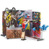 Bruder bworld cykelbutik legefigur (63120)