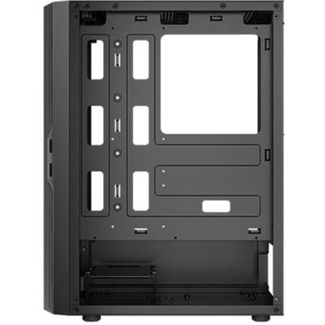 Antec ax20 midi tårnhus (sort | 3x USB-A | hærdet glas)