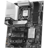 MSI Pro B860-P WiFi Socket 1851 bundkort (sølv, RAID, 5GB-LAN, WiFi 7, BT, lyd, ATX)