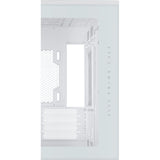Asus Prime Ap202 Midi Tower-hus (hvid | 2x USB-A | 1x USB-C | RGB | hærdet glas)