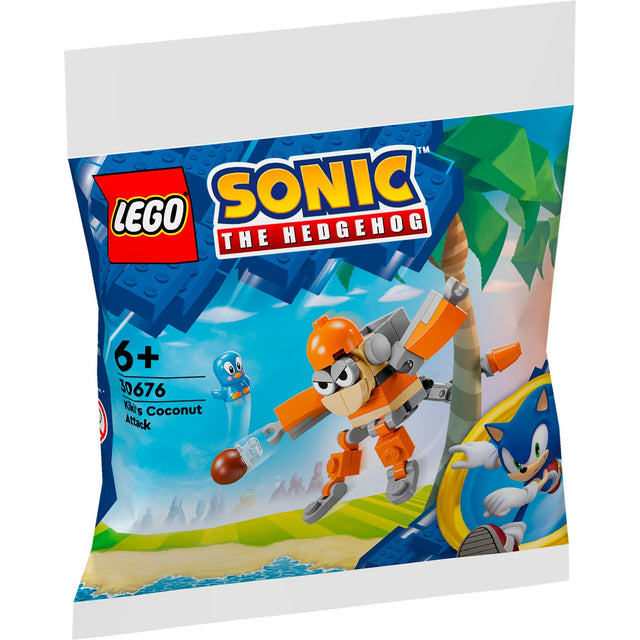 Lego Sonic the Hedgehog - Kiki's Coconut Attack Construction Toy (30676)