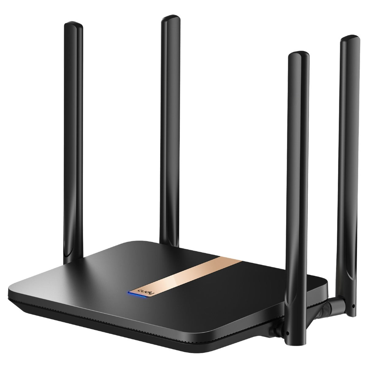 Cudy AC1200 Wi-Fi Mesh 4G LTE Cat4 Mesh-router (sort, mesh, app, Nano SIM-slot)