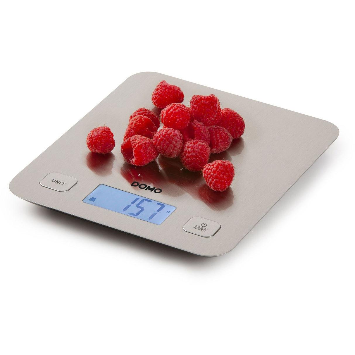 Domo do9239w køkkenvægt prestige xl (rustfrit stål)