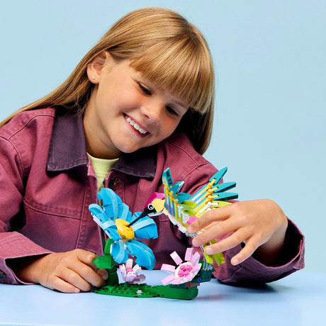 Lego ® creator 3i1 vilde dyr: farverig kolibri - 31384