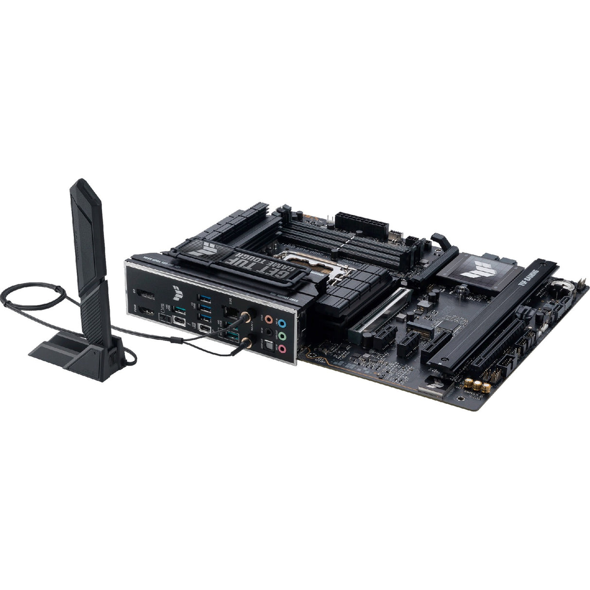Asus Tuf Gaming Z890-Plus WiFi Socket 1851 bundkort (RAID, 2,5 GB-LAN, WiFi 7, BT, lyd, ATX)