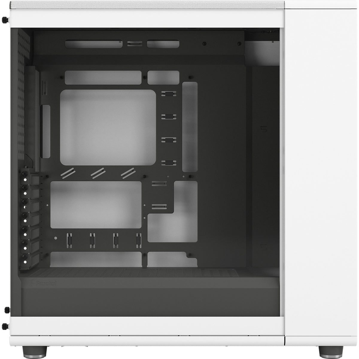 Fractal Design North XL RC Chalk White TG Clear Midi Tower Housing (hvid træfarve | 2x USB-A | 1x USB-C | hærdet glas)