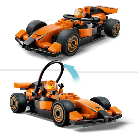 Lego city 60442 f1 driver med mclaren racerbil