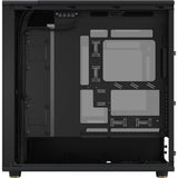 Fractal Design North XL RC Charcoal Black TG Dark Midi Tower Housing (sort træfarve | 2x USB-A | 1x USB-C | hærdet glas)