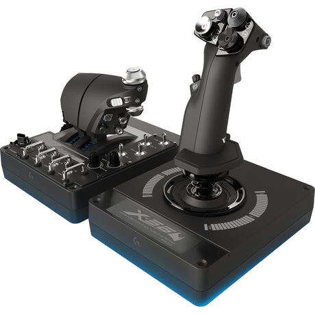 Logitech g x56 h.o.t.a.s. gaming hotas (sort)