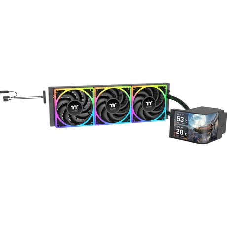 Thermaltake Magcurve 360 Ultra Arbb Sync AIO Liquid Cooler Vandkøling (sort)