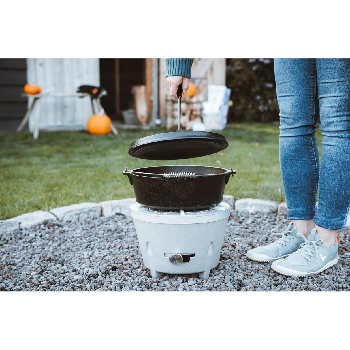 The Windmill Dutch Oven 6 qt uden ben kogepande (sort, ø 31,5 cm | 5,9 liter)