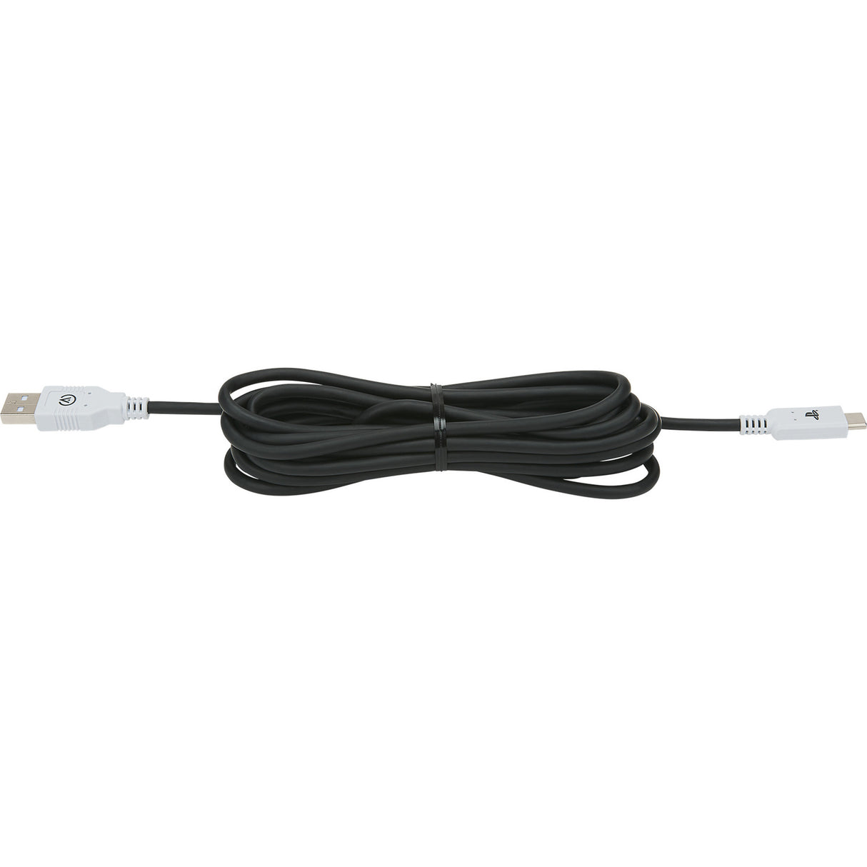 Powera USB-C kabel til Playstation 5 (sort og hvid, 3 meter)