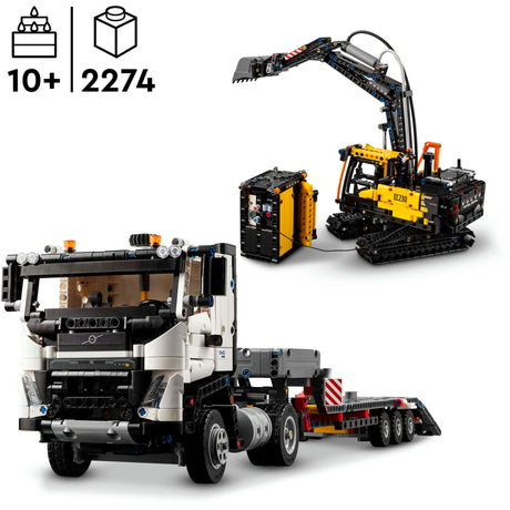 Lego Technic Volvo FMX Truck EC230 elektrisk gravemaskine 42175