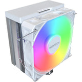 Montech nx400 argb CPU-køler (hvid, 4-benet PWM)