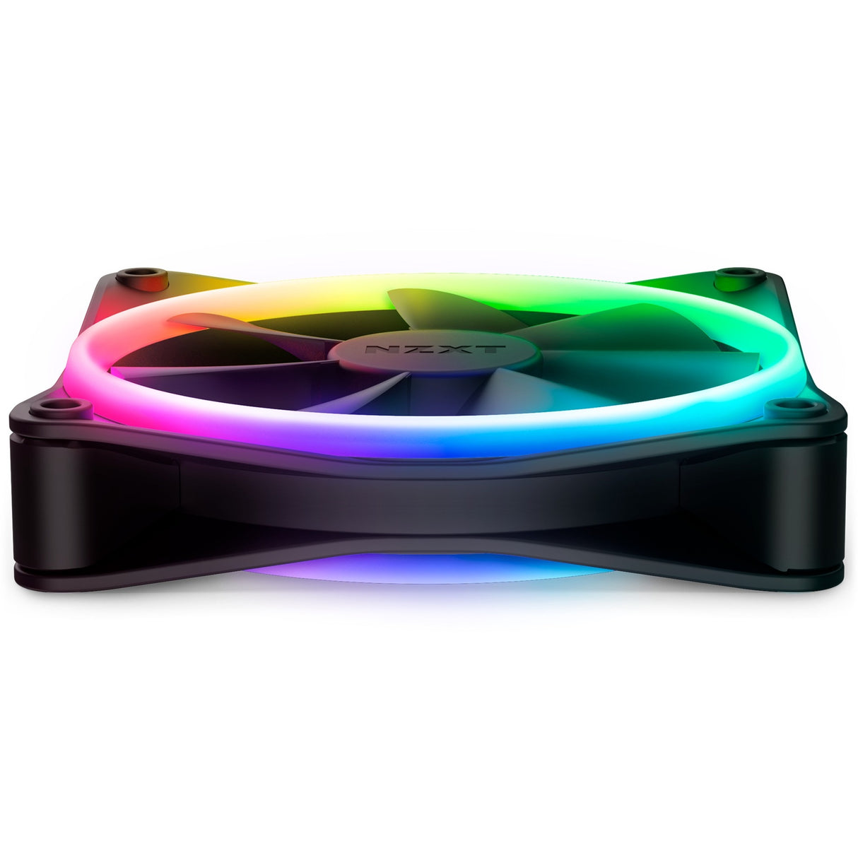 Nzxt f120 rgb duo ventilator (sort, 120 x 120 x 25 mm, pwm, uden controller)
