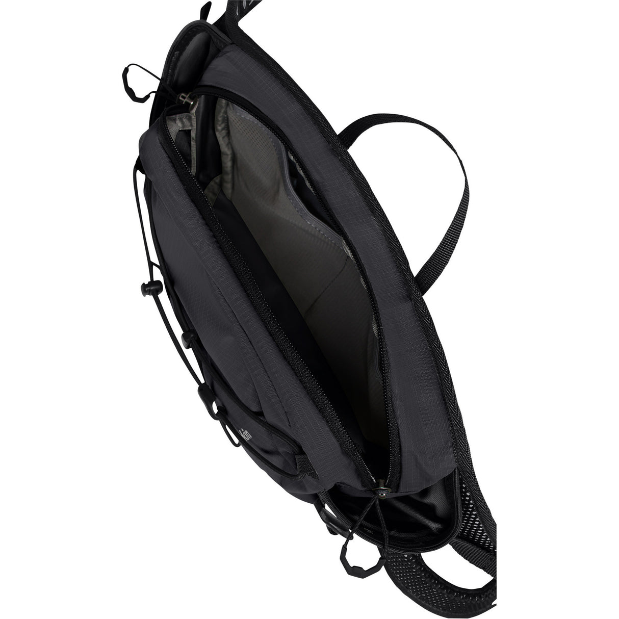 Jack wolfskin velocity hoftetaske (sort, 4 liter)