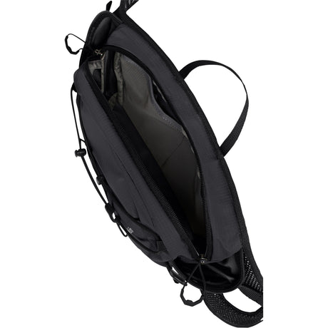 Jack wolfskin velocity hoftetaske (sort, 4 liter)
