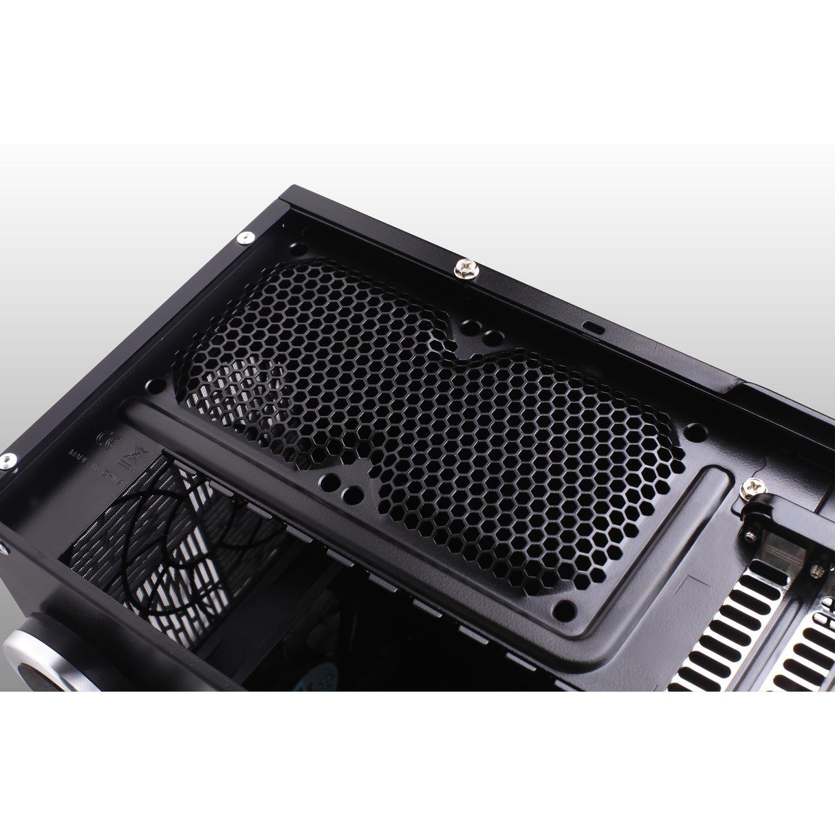 Silverstone SST-GD07B-C HTPC-hus (sort | 1x USB-A | 1x USB-C)