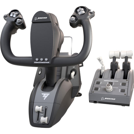 Thrustmaster tca yoke pack boeing edition gaming sæt (sort grå, pc, xbox one, xbox series x|s)