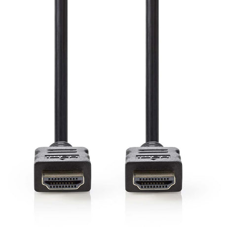 Højhastigheds HDMI-kabel med Ethernet, 15 meter (sort, 4k@30hz)