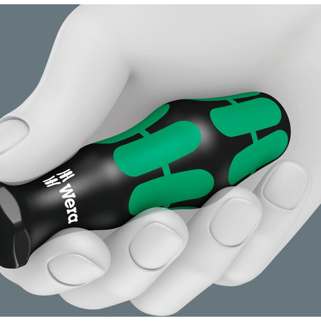 Wera 367 7 Torx HF skruetrækkersæt Kraftform Plus + stativ (sort grøn, 7-delt)