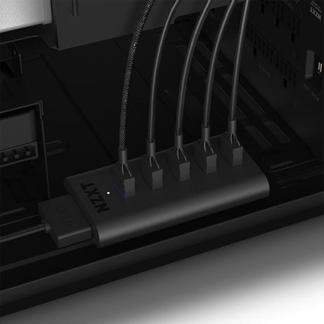 Nzxt intern USB-hub v3 (sort)