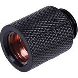 Alphacool hf forlængelse g1 4 til g1 4 20mm tilslutning (sort (mat))