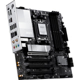 MSI Pro B850M-P WiFi Socket AM5 bundkort (sort sølv, RAID, 5GB-LAN, WiFi 7, BT, lyd, µATX)