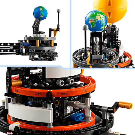 Lego technic - jorden og månen i bevægelse byggelegetøj