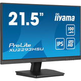 Iiyama prolite xu2293hsu-b7 21.5 skærm (sort, HDMI, skærmport, 2x USB-A, USB-B)